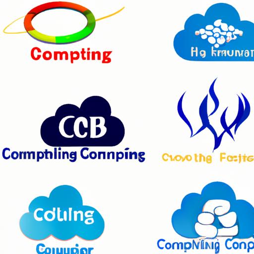 Logos of the top cloud computing service providers in the market